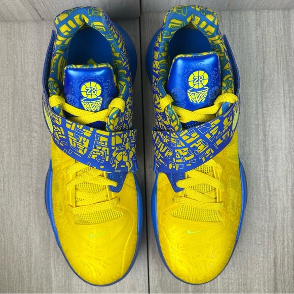 NEW Nike KD 4 ‘Scoring Title’ Basketball Sneaker Shoes  fz5916-400 Mens Size 9 - Picture 6 of 10